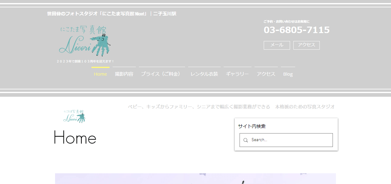 にこたま写真館 Nicoriの画像