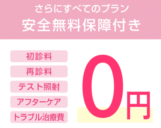 エミナルクリニック 安全無料保証付き