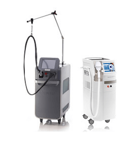 しむら皮膚科クリニック　2種類の脱毛機器