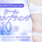 名古屋エリアでおすすめのクールスカルプティング(脂肪冷却)10選|医療ダイエットの効果・メリットデメリットについても徹底解説!