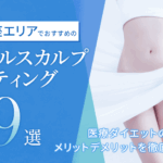 銀座エリアでおすすめのクールスカルプティング9選|効果の高いクリニックは?医療ダイエットの効果・メリットデメリットを徹底解説!